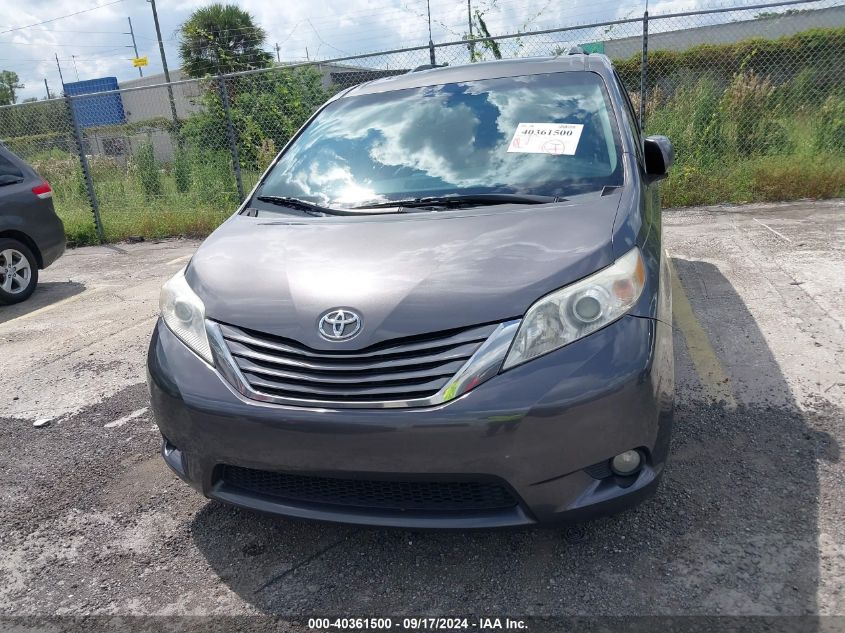 2015 Toyota Sienna Xle Premium 8 Passenger VIN: 5TDYK3DC8FS621852 Lot: 40361500