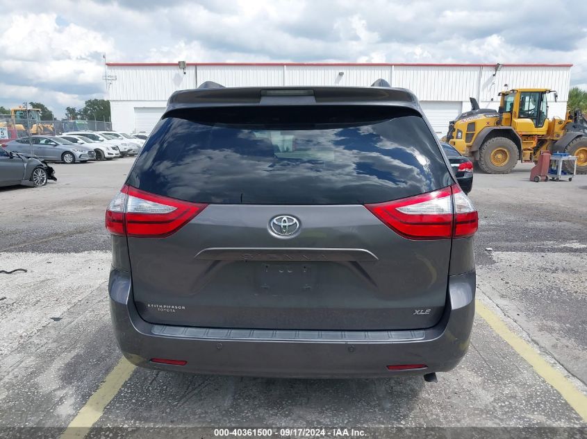 2015 Toyota Sienna Xle Premium 8 Passenger VIN: 5TDYK3DC8FS621852 Lot: 40361500