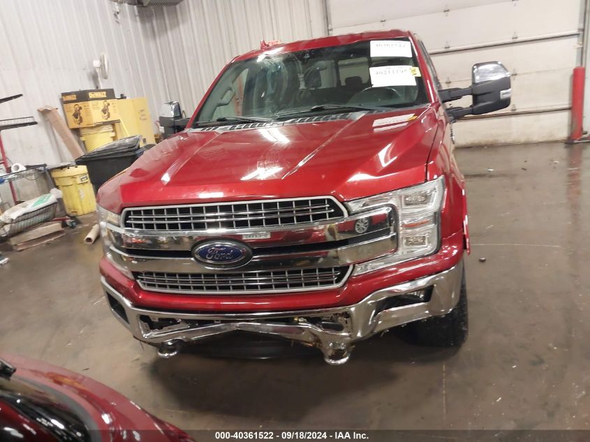 2018 FORD F-150 LARIAT - 1FTEW1EG0JKD15886