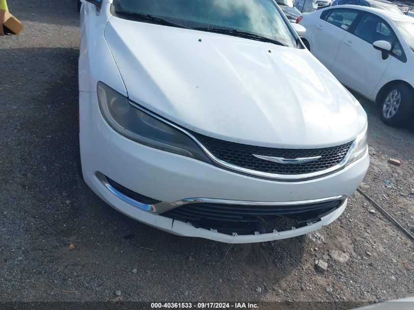 2015 Chrysler 200 Limited VIN: 1C3CCCAB1FN743658 Lot: 40361533