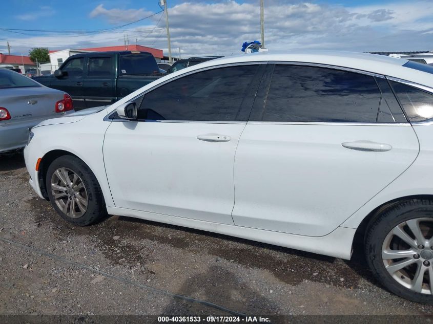 2015 Chrysler 200 Limited VIN: 1C3CCCAB1FN743658 Lot: 40361533