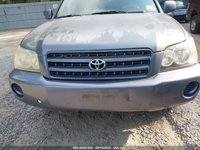 JTEHF21A430153677 2003 Toyota Highlander V6