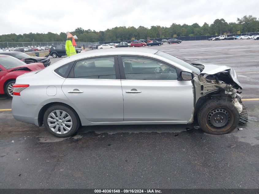 2015 Nissan Sentra Sv VIN: 3N1AB7AP0FY292673 Lot: 40361548