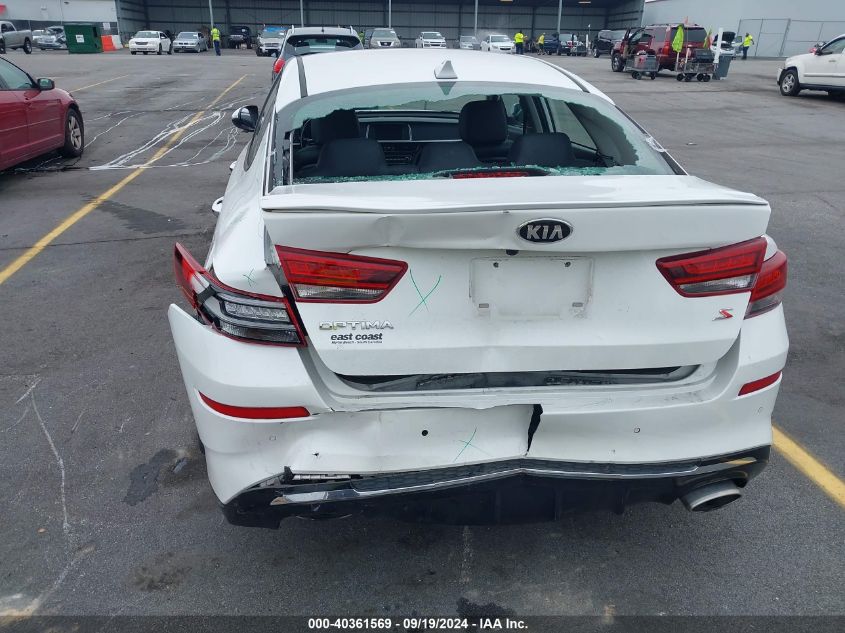 2019 Kia Optima S VIN: 5XXGT4L31KG353352 Lot: 40361569