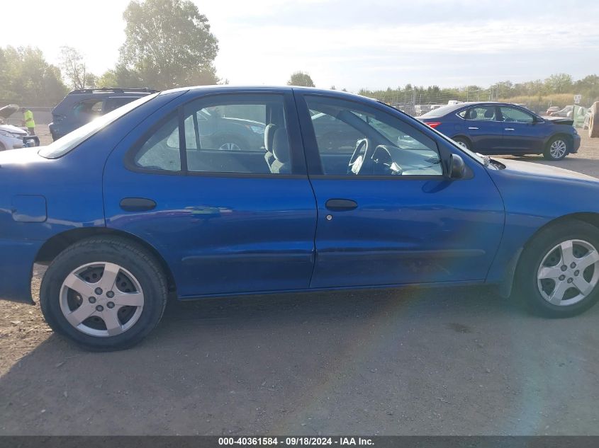 2004 Chevrolet Cavalier Ls VIN: 1G1JF52F147161920 Lot: 40361584