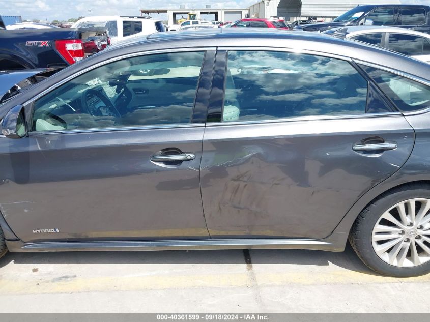 2015 Toyota Avalon Hybrid Limited VIN: 4T1BD1EB8FU042054 Lot: 40361599