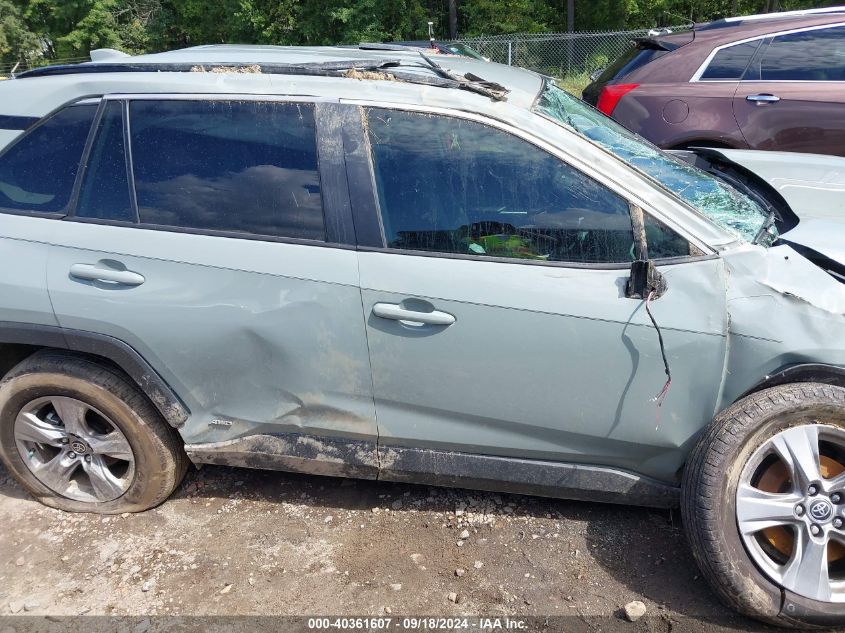 2022 Toyota Rav4 Hybrid Xle VIN: 4T3RWRFV3NU077753 Lot: 40361607