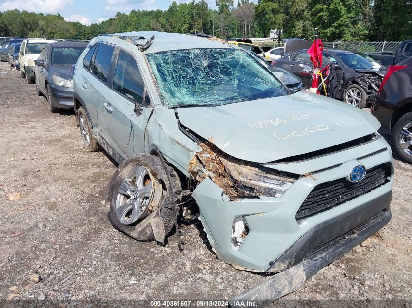 2022 Toyota Rav4 Hybrid Xle VIN: 4T3RWRFV3NU077753 Lot: 40361607