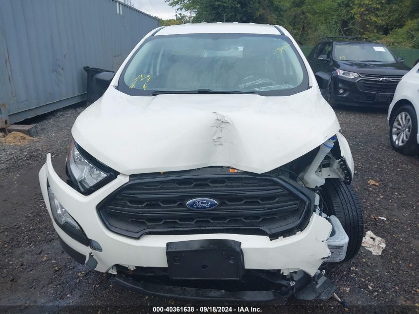 2020 Ford Ecosport S VIN: MAJ3S2FE0LC371674 Lot: 40361638