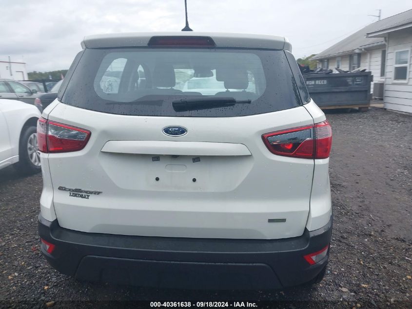 MAJ3S2FE0LC371674 2020 Ford Ecosport S