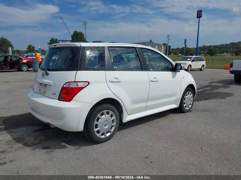 2006 SCION XA VIN: JTKKT624965000182