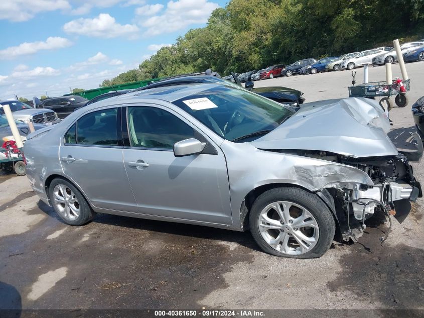 2012 Ford Fusion Se VIN: 3FAHP0HA9CR258815 Lot: 40361650