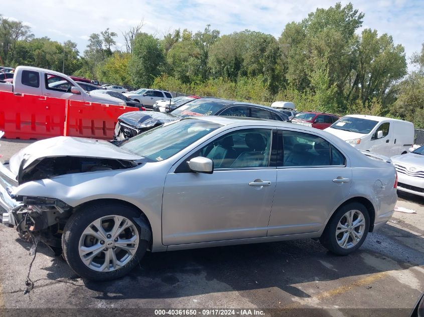 2012 Ford Fusion Se VIN: 3FAHP0HA9CR258815 Lot: 40361650