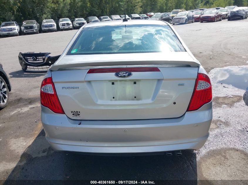 2012 Ford Fusion Se VIN: 3FAHP0HA9CR258815 Lot: 40361650