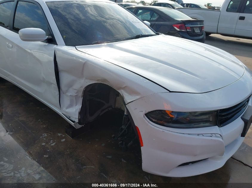 2015 Dodge Charger Sxt VIN: 2C3CDXHG2FH886018 Lot: 40361686