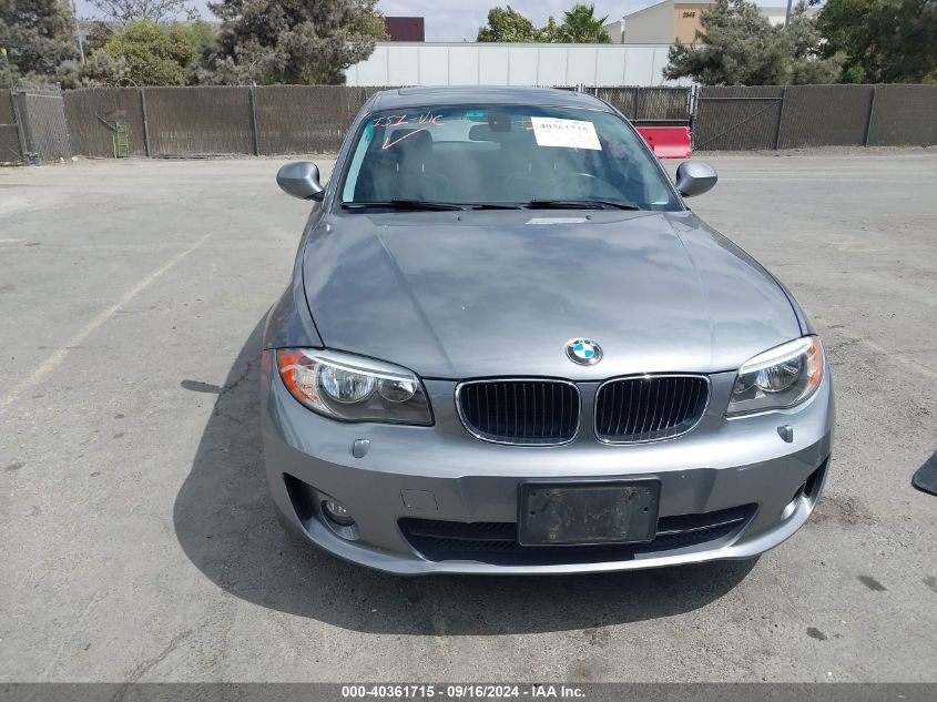 2013 BMW 128I VIN: WBAUP9C56DVS95779 Lot: 40361715