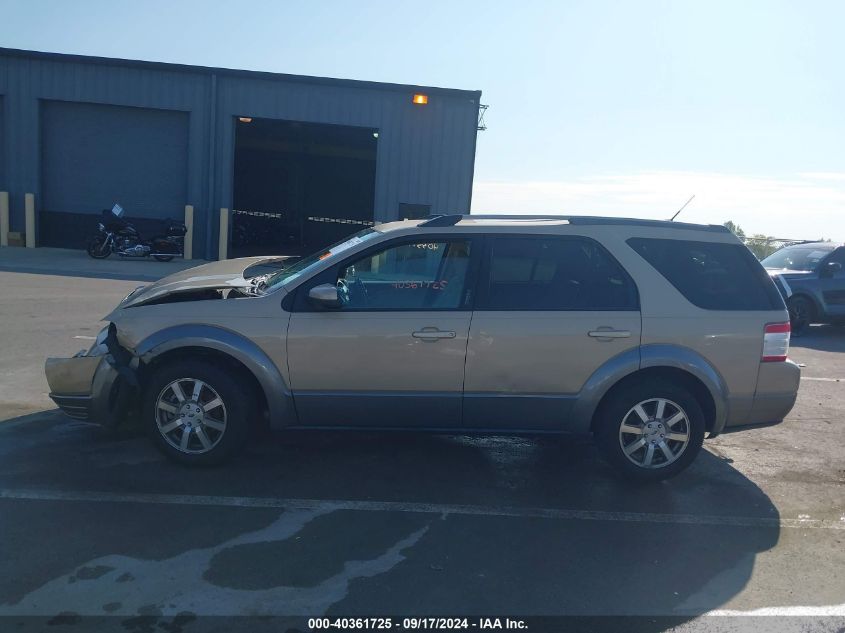 2008 Ford Taurus X Sel VIN: 1FMDK02WX8GA17268 Lot: 40361725