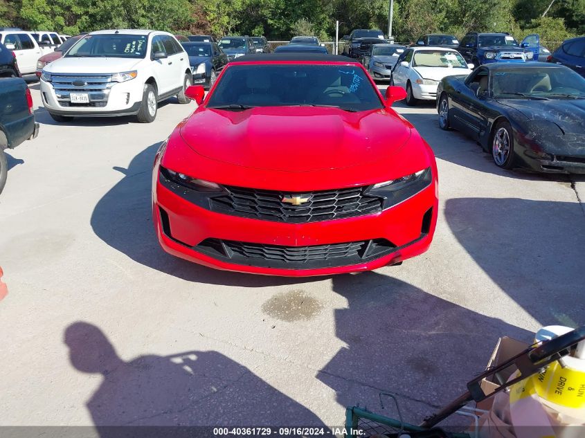 2020 Chevrolet Camaro Rwd 1Lt VIN: 1G1FB3DX1L0110307 Lot: 40361729