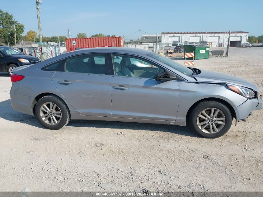 2016 Hyundai Sonata Se VIN: 5NPE24AF1GH337803 Lot: 40361737