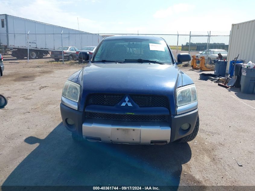 2006 Mitsubishi Raider Duro Cross V8 VIN: 1Z7HT38N76S543178 Lot: 40361744