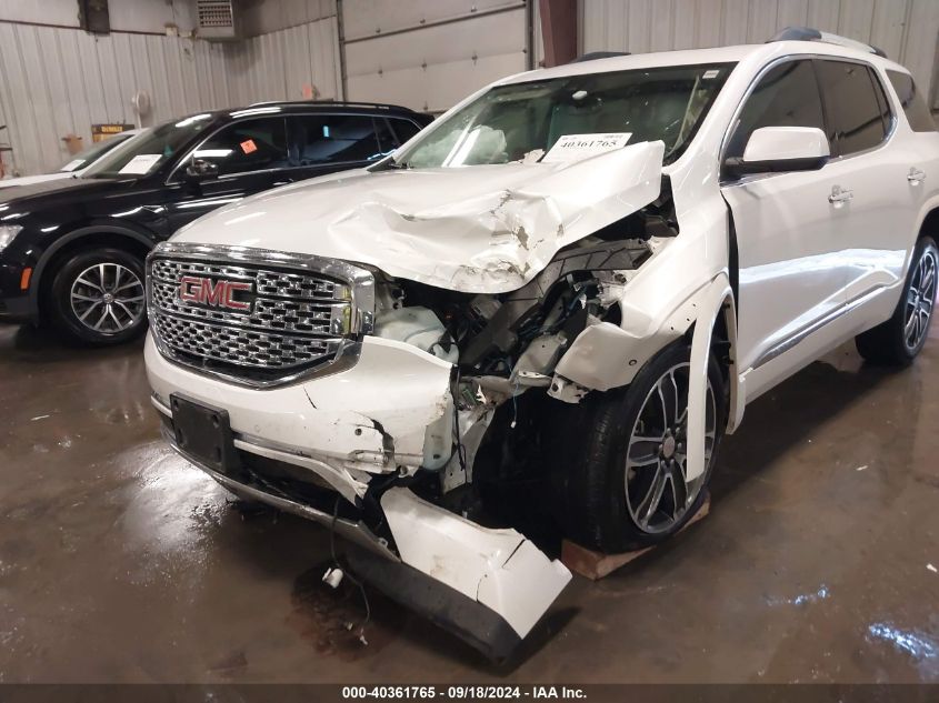 2017 GMC Acadia Denali VIN: 1GKKNXLSXHZ127558 Lot: 40361765