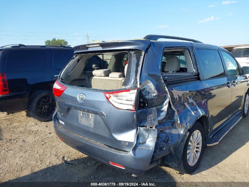 2017 Toyota Sienna Xle 8 Passenger VIN: 5TDYZ3DC0HS833952 Lot: 40361778