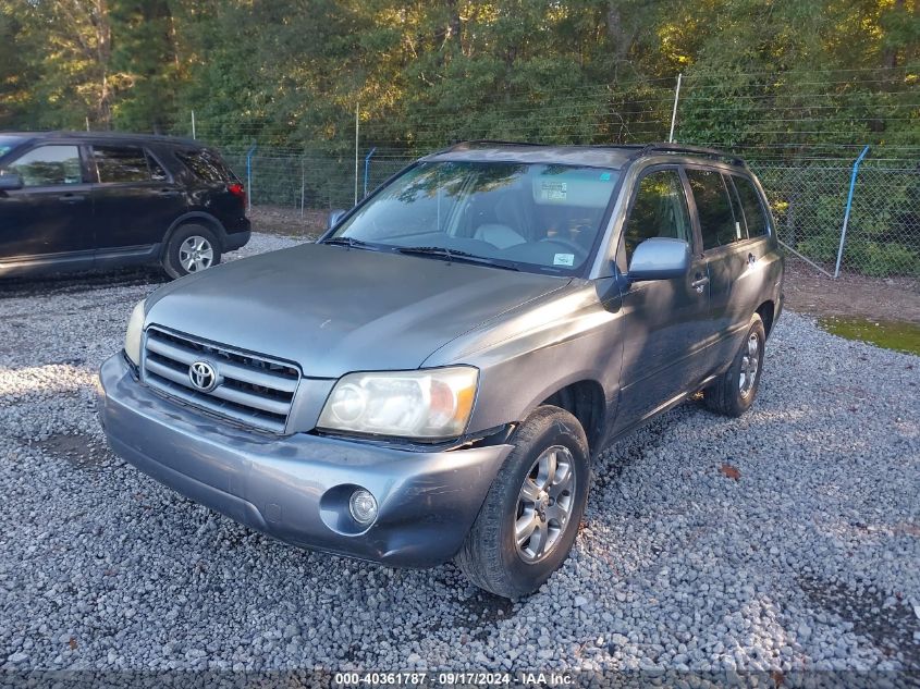 2004 Toyota Highlander VIN: JTEDD21A240101664 Lot: 40361787