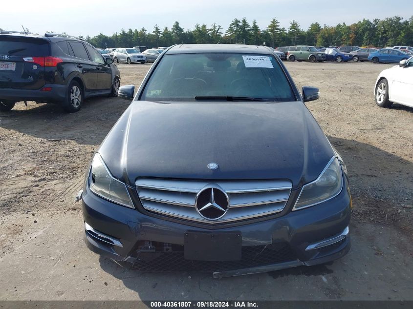 2013 Mercedes-Benz C 300 4Matic VIN: WDDGF8AB8DR279829 Lot: 40361807