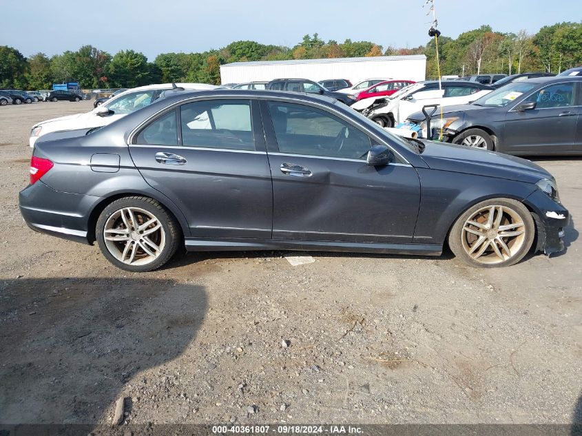 2013 Mercedes-Benz C 300 4Matic VIN: WDDGF8AB8DR279829 Lot: 40361807