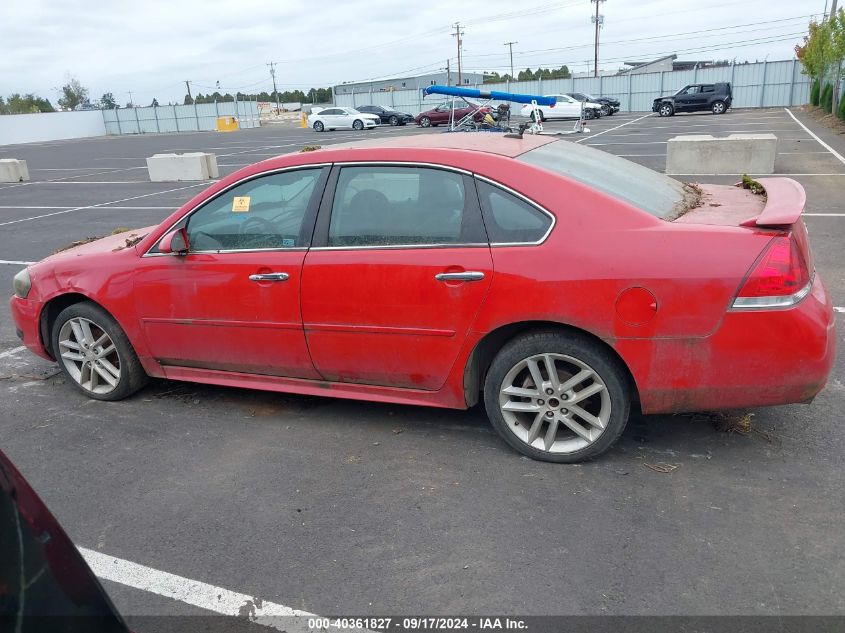 2013 Chevrolet Impala Ltz VIN: 2G1WC5E37D1119958 Lot: 40361827