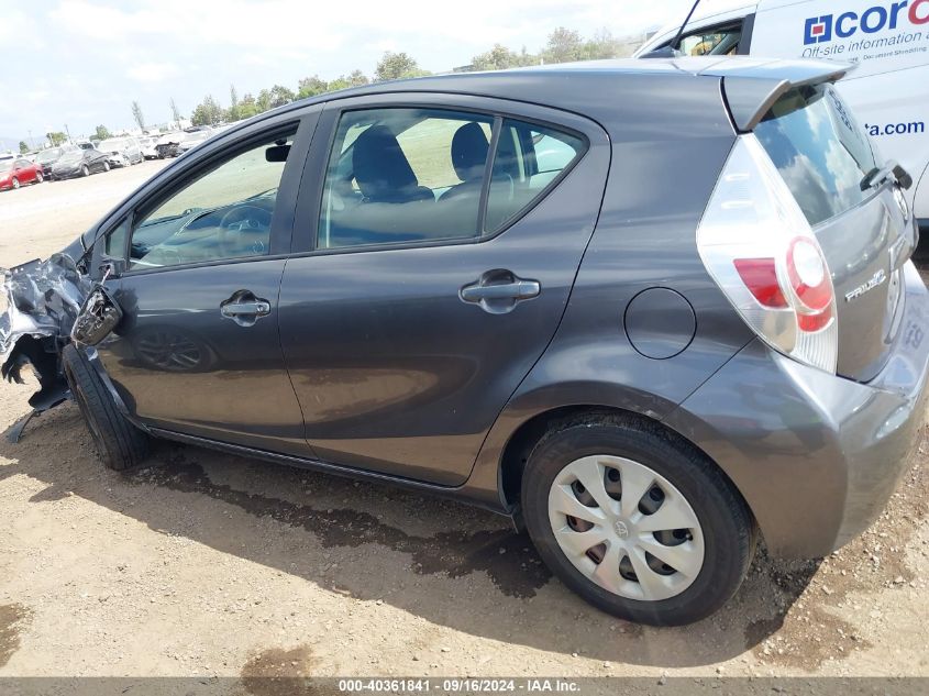 JTDKDTB32E1558682 2014 Toyota Prius C Three