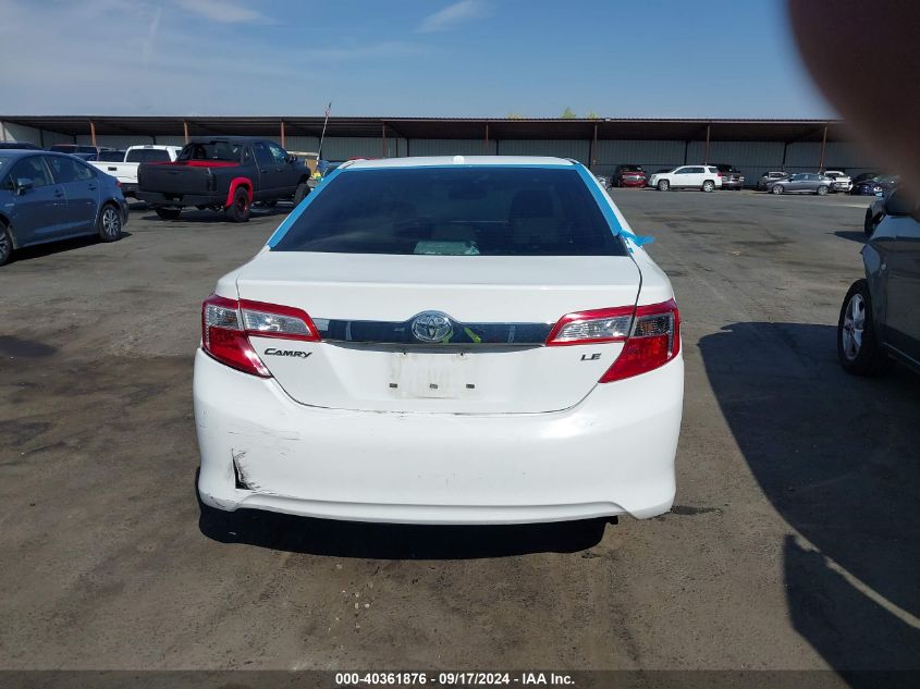 2013 Toyota Camry Xle VIN: 4T1BF1FK1DU715966 Lot: 40361876