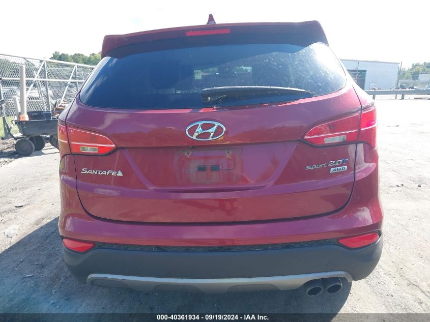 2013 Hyundai Santa Fe Sport 2.0T VIN: 5XYZUDLA2DG074320 Lot: 40361934