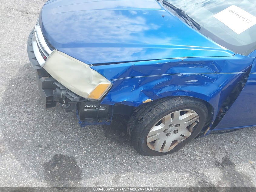 2013 DODGE AVENGER SE - 1C3CDZAB0DN614338