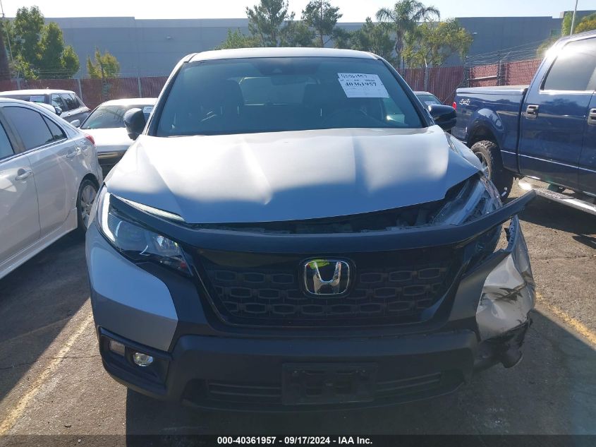 2021 Honda Passport Awd Ex-L VIN: 5FNYF8H55MB009252 Lot: 40361957