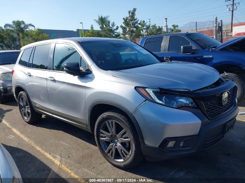 2021 Honda Passport Awd Ex-L VIN: 5FNYF8H55MB009252 Lot: 40361957