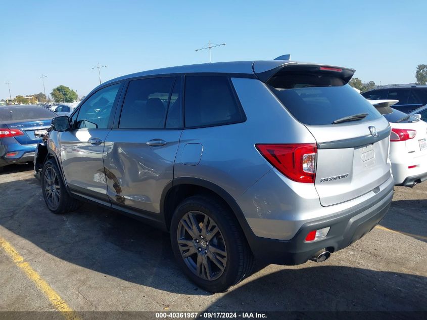 2021 Honda Passport Awd Ex-L VIN: 5FNYF8H55MB009252 Lot: 40361957