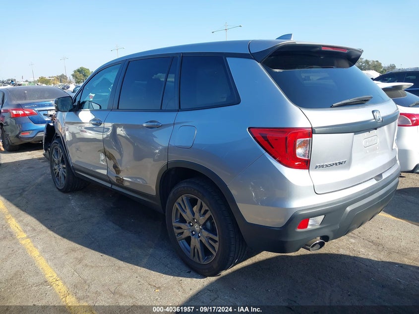 VIN 5FNYF8H55MB009252 2021 HONDA PASSPORT AWD EX-L