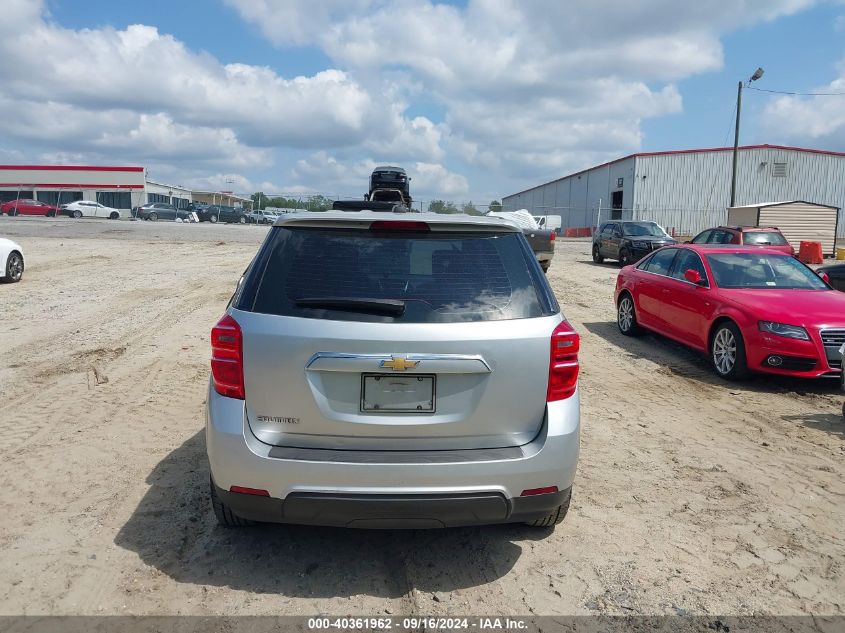 2017 CHEVROLET EQUINOX LS - 2GNALBEK3H1557140