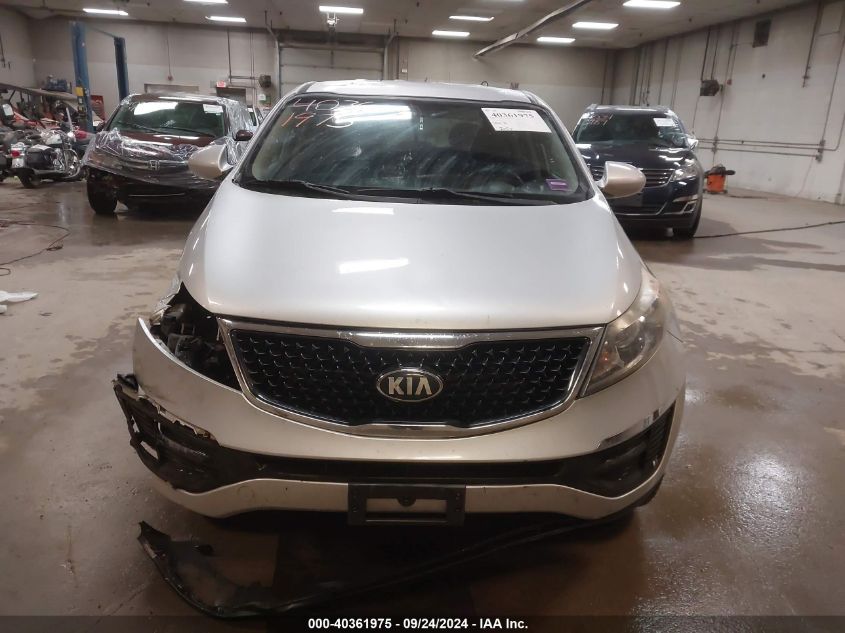 2016 Kia Sportage Lx VIN: KNDPBCAC0G7853342 Lot: 40361975