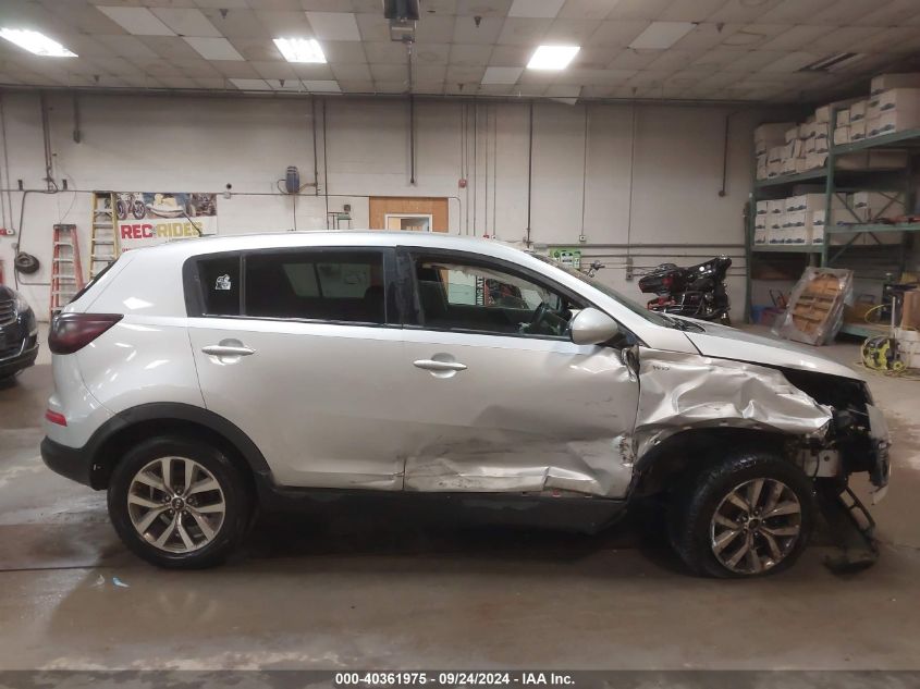 2016 Kia Sportage Lx VIN: KNDPBCAC0G7853342 Lot: 40361975