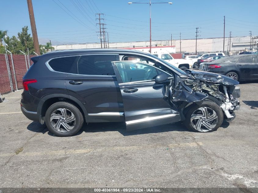 2021 Hyundai Santa Fe Sel VIN: 5NMS2DAJ0MH351112 Lot: 40361984