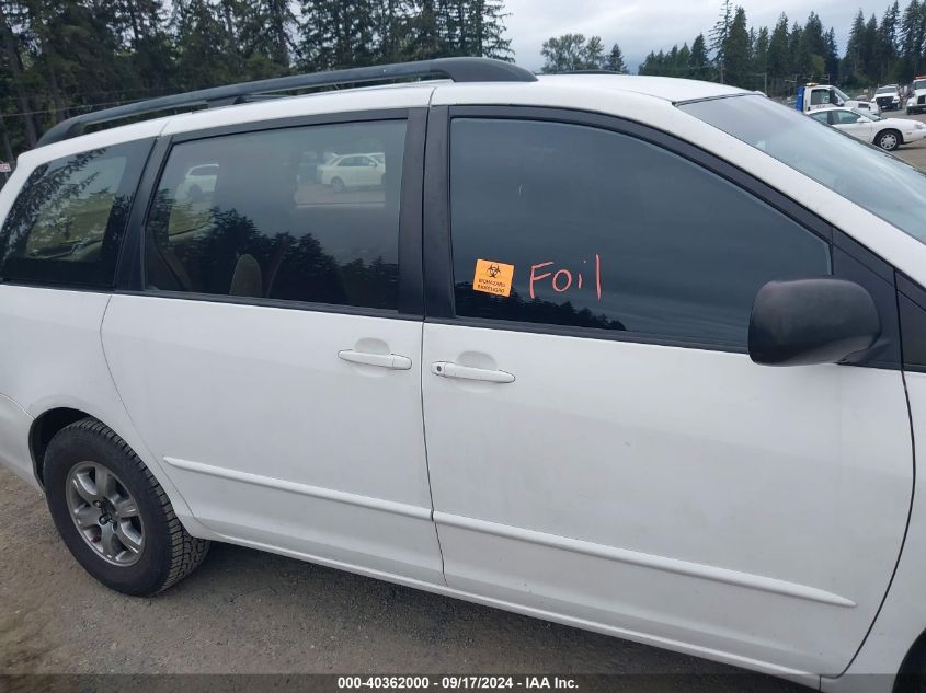 2005 Toyota Sienna Ce VIN: 5TDZA23C95S343772 Lot: 40362000