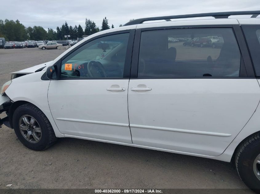 2005 Toyota Sienna Ce VIN: 5TDZA23C95S343772 Lot: 40362000