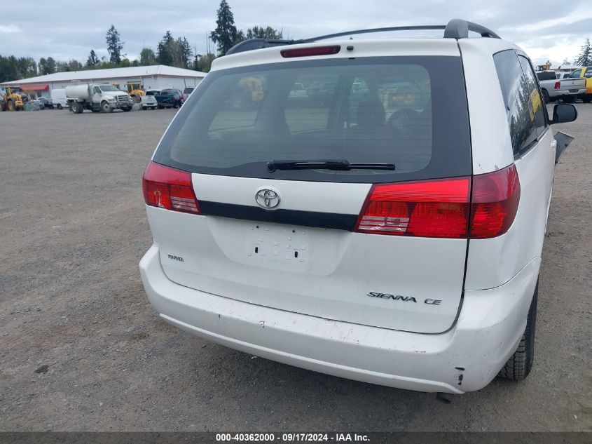 2005 Toyota Sienna Ce VIN: 5TDZA23C95S343772 Lot: 40362000