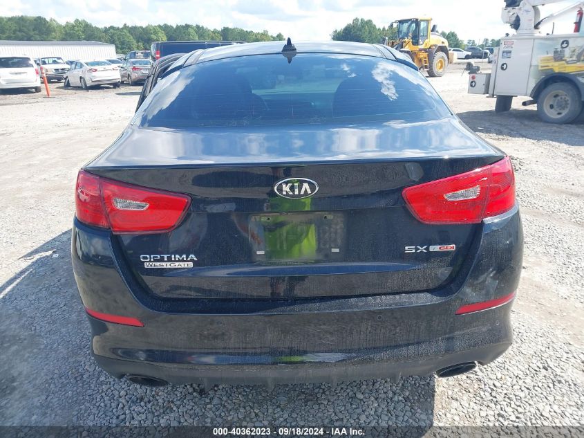 5XXGR4A66FG495343 2015 Kia Optima Sx Turbo