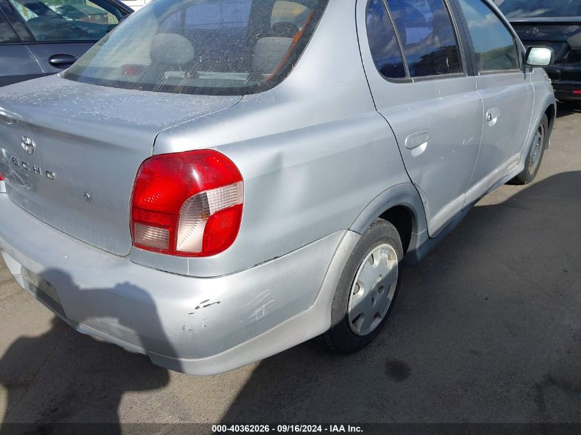 2001 Toyota Echo VIN: JTDBT123210107520 Lot: 40362026