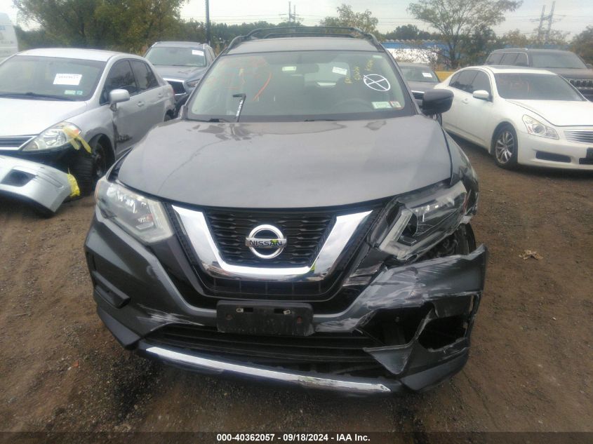 2017 Nissan Rogue Sv/Sl VIN: 5N1AT2MV6HC820621 Lot: 40362057