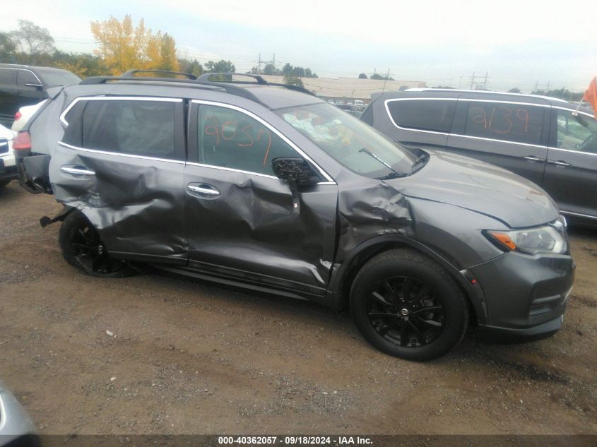 2017 Nissan Rogue Sv/Sl VIN: 5N1AT2MV6HC820621 Lot: 40362057