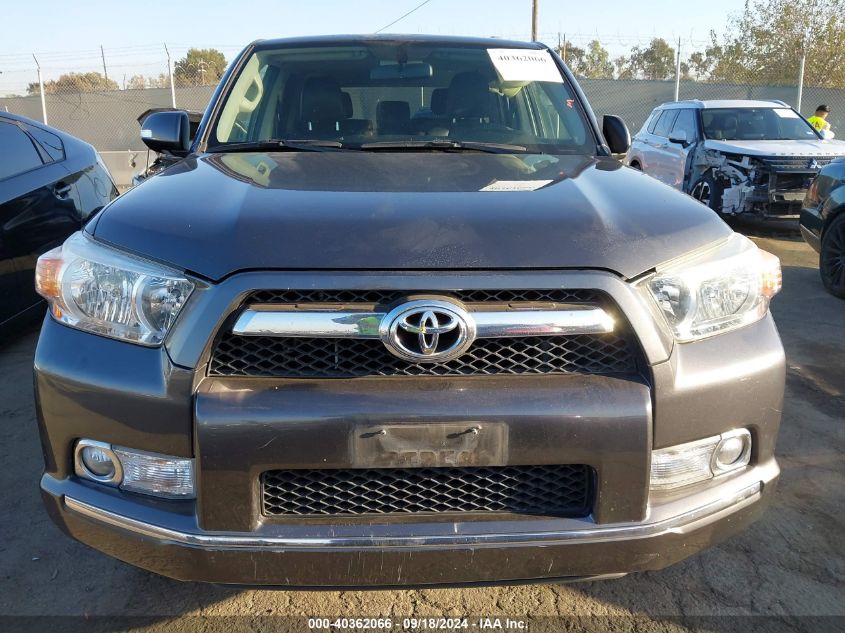 2013 Toyota 4Runner Sr5/Limited VIN: JTEZU5JR6D5054719 Lot: 40362066